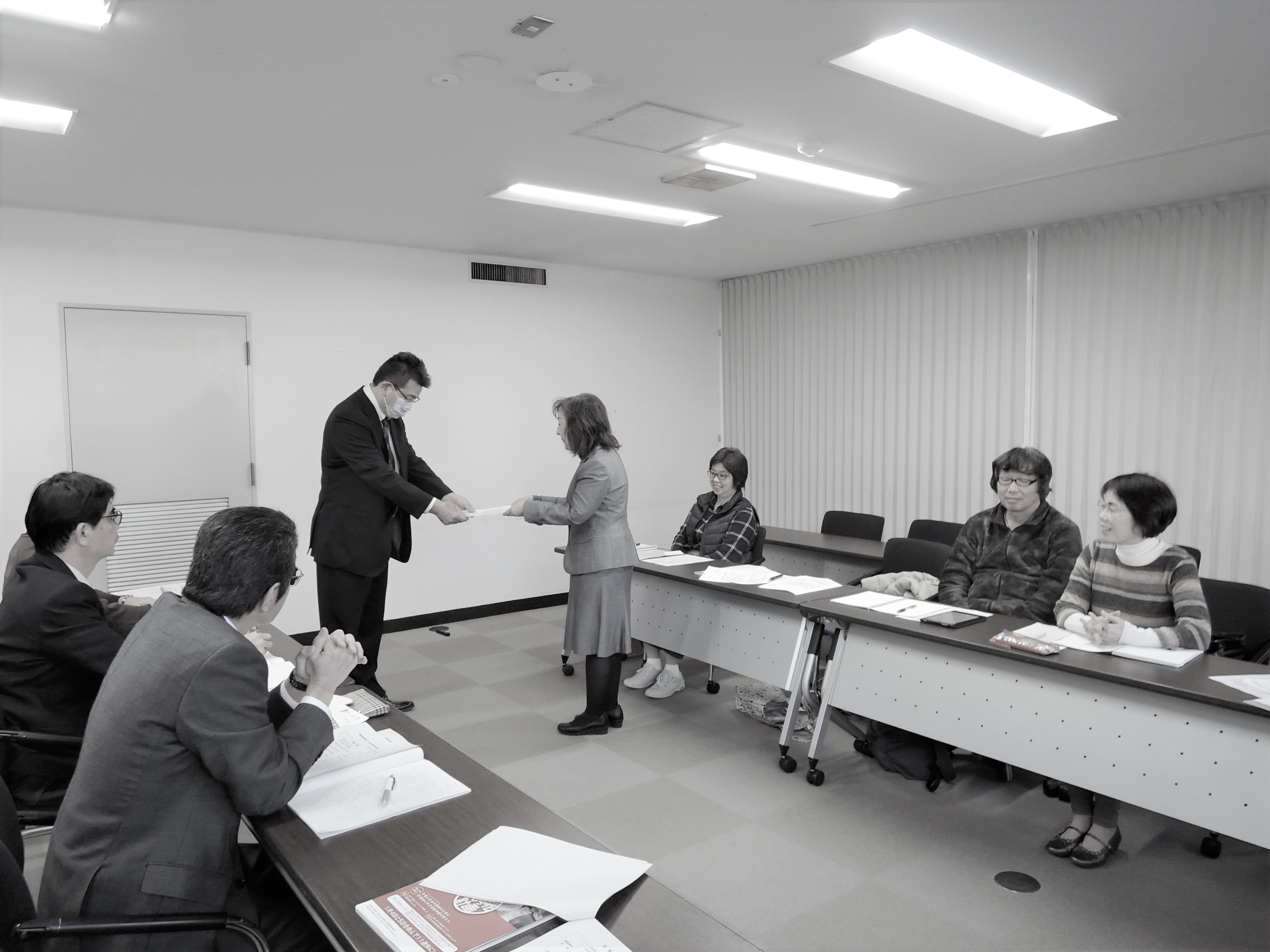 クリックで画像が拡大表示されます 「愛知労働局と面談」